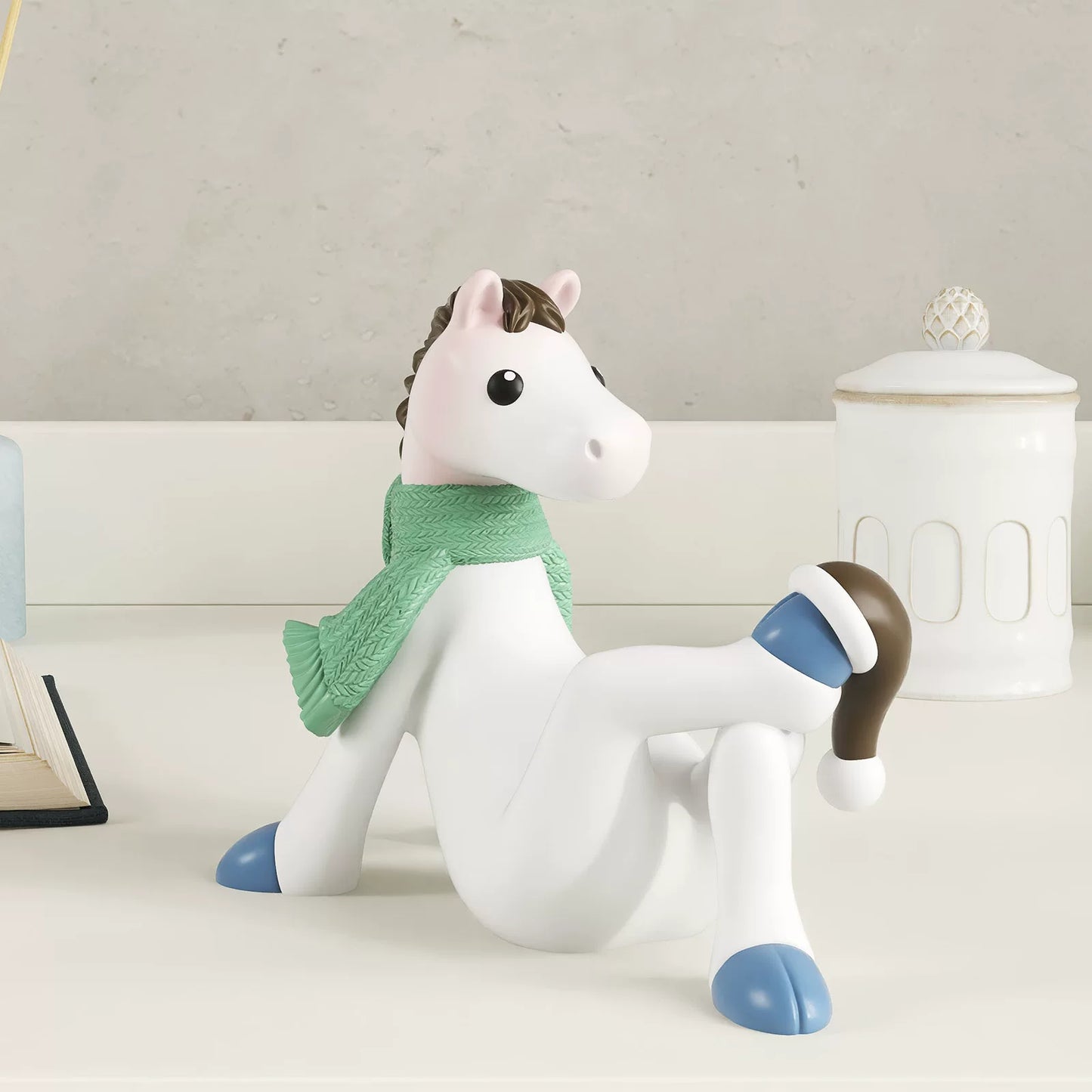 2026 Year of the Horse Mascot: A Healing Decorative Ornament for Home, Living Room, Office, or Workplace