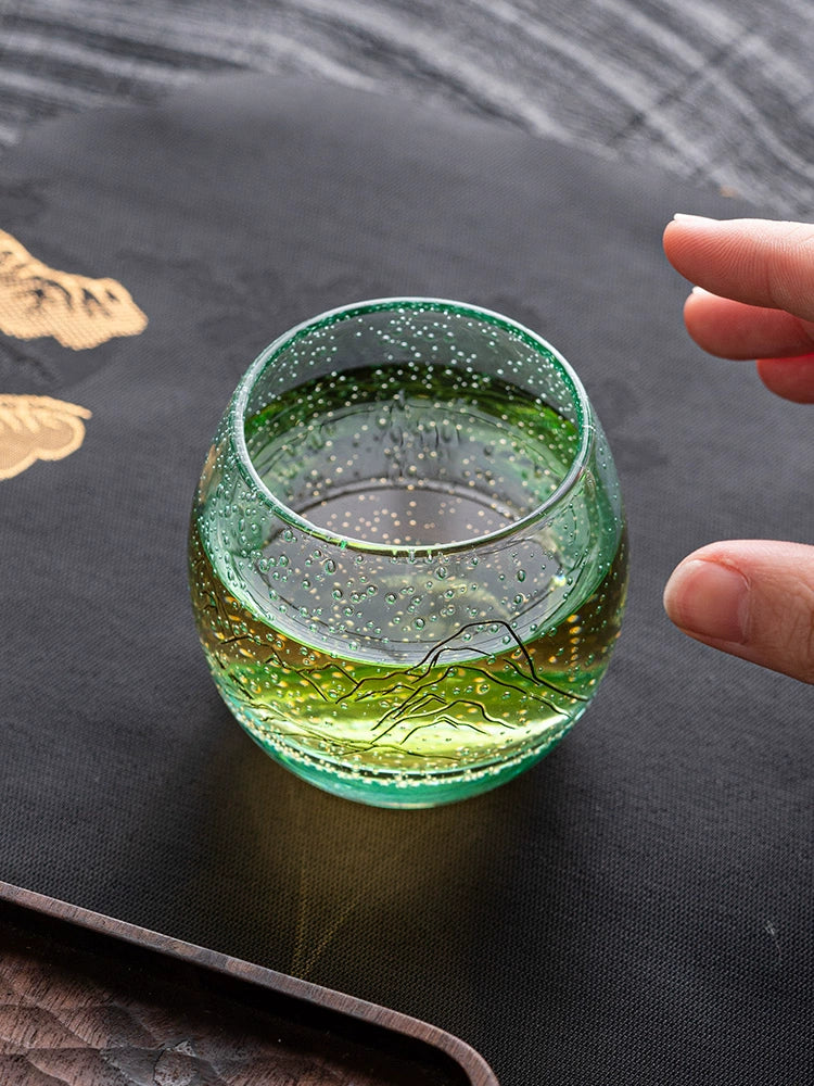'Thousands of Miles' Bubble Glaze Master Cup