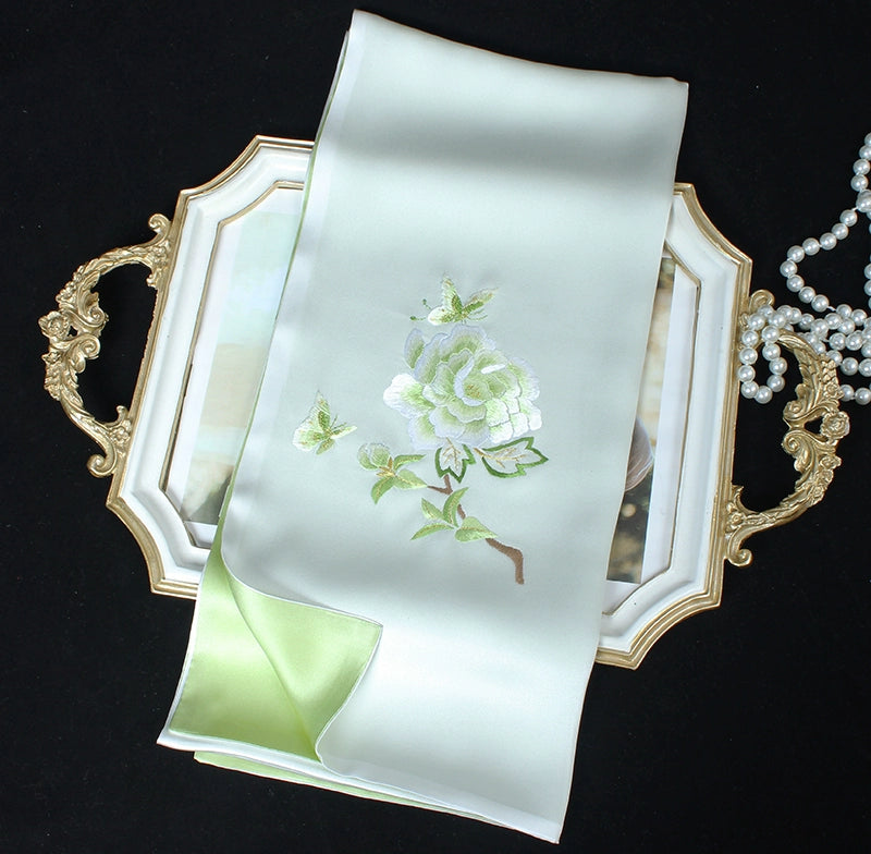 Suzhou embroidery hand-embroidered silk scarf