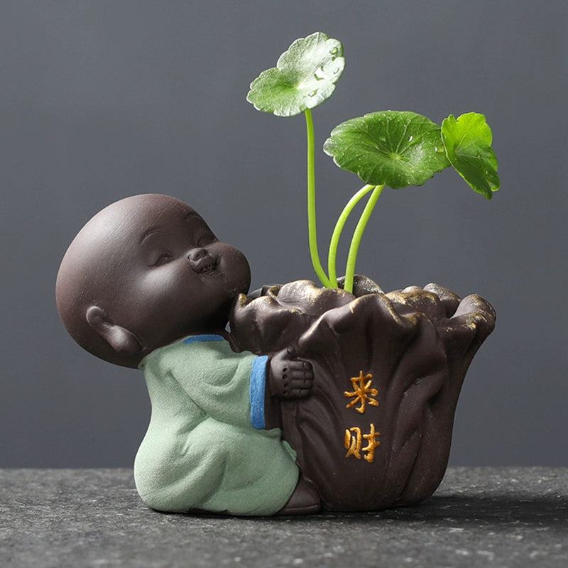 Chinese Plant Container Decorations