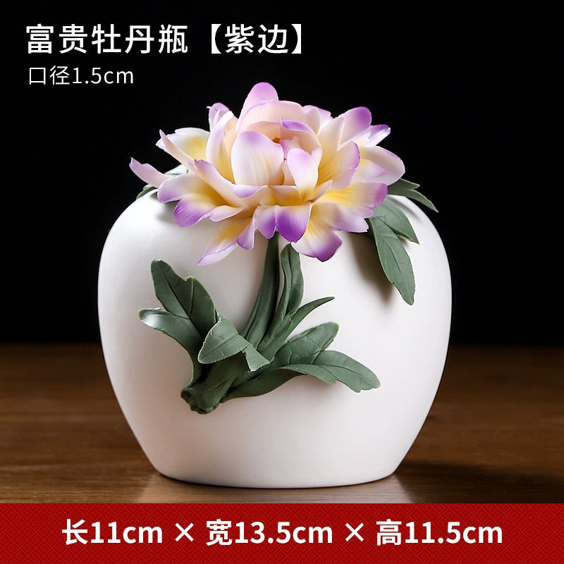 Ceramic Handmade Flower Art Vase