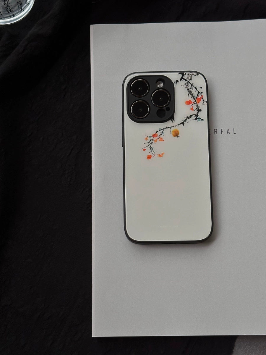 Beautiful Branch Flower White Phone Case