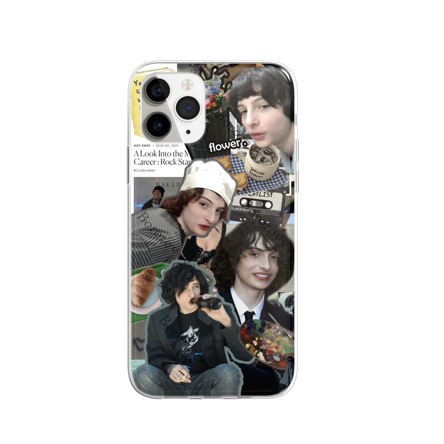FinnWolfhard strange things mike phone case