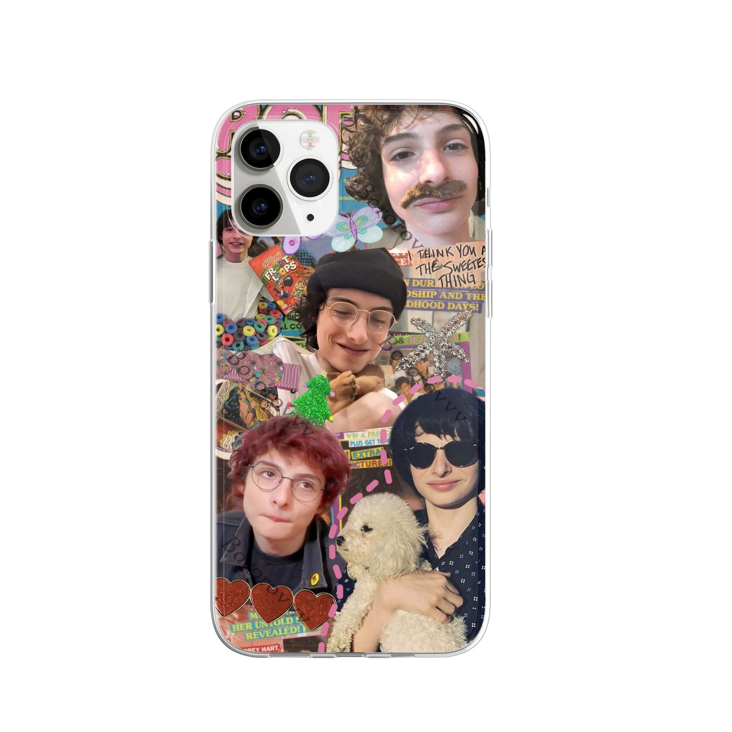 FinnWolfhard strange things mike phone case