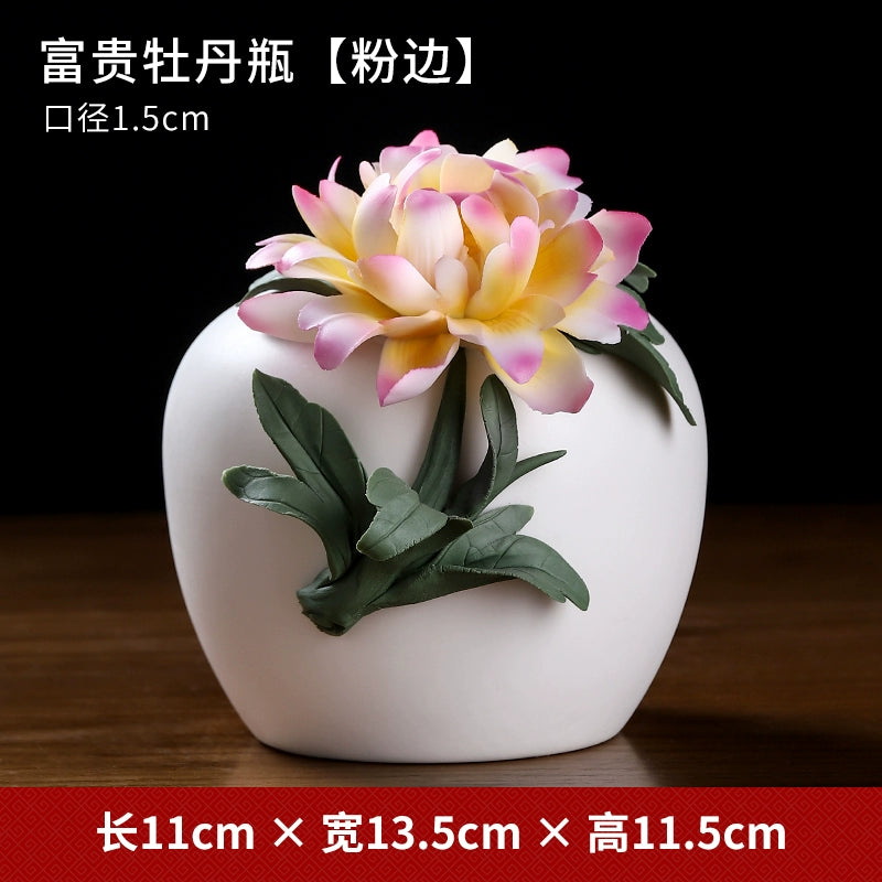 Ceramic Handmade Flower Art Vase