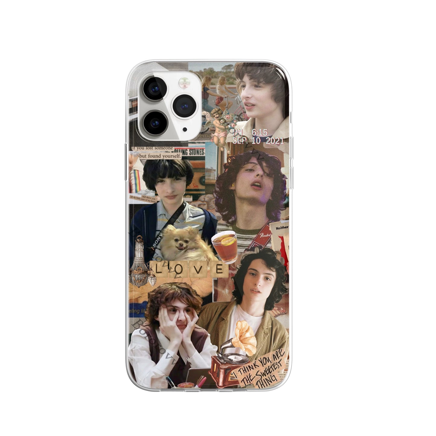 FinnWolfhard strange things mike phone case