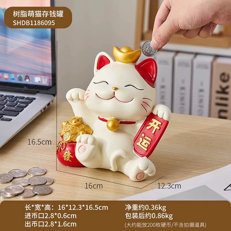Mini Chinese Cat Ornament