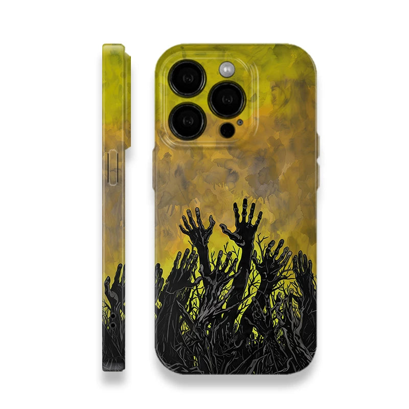 Retro eye of cthulhu dark film glossy hard case full coverage phone case