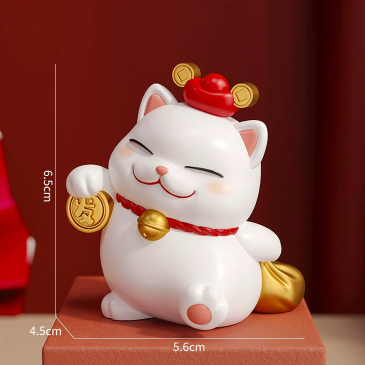Mini Chinese Cat Ornament