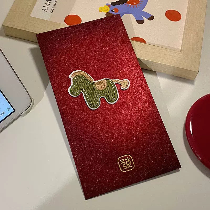 Cute and creative lucky money red envelopes for the 2026 Year of the Horse Chinese New Year