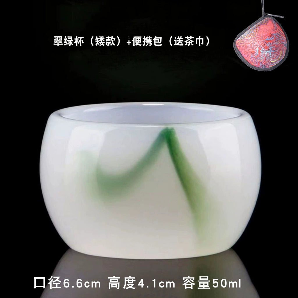 Jade Green Tea Cup