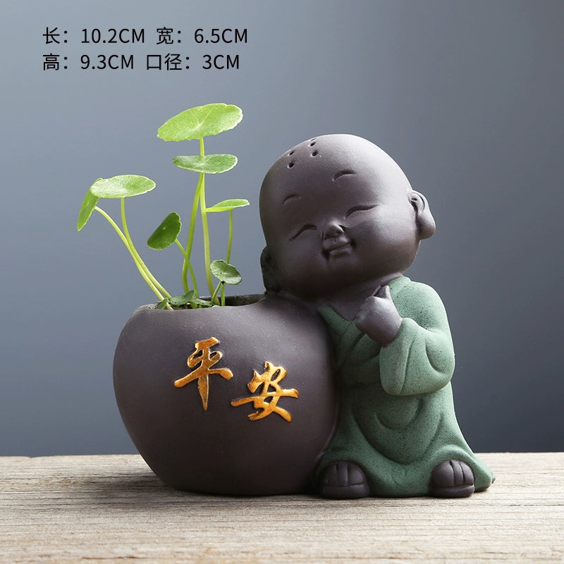 Chinese Plant Container Decorations