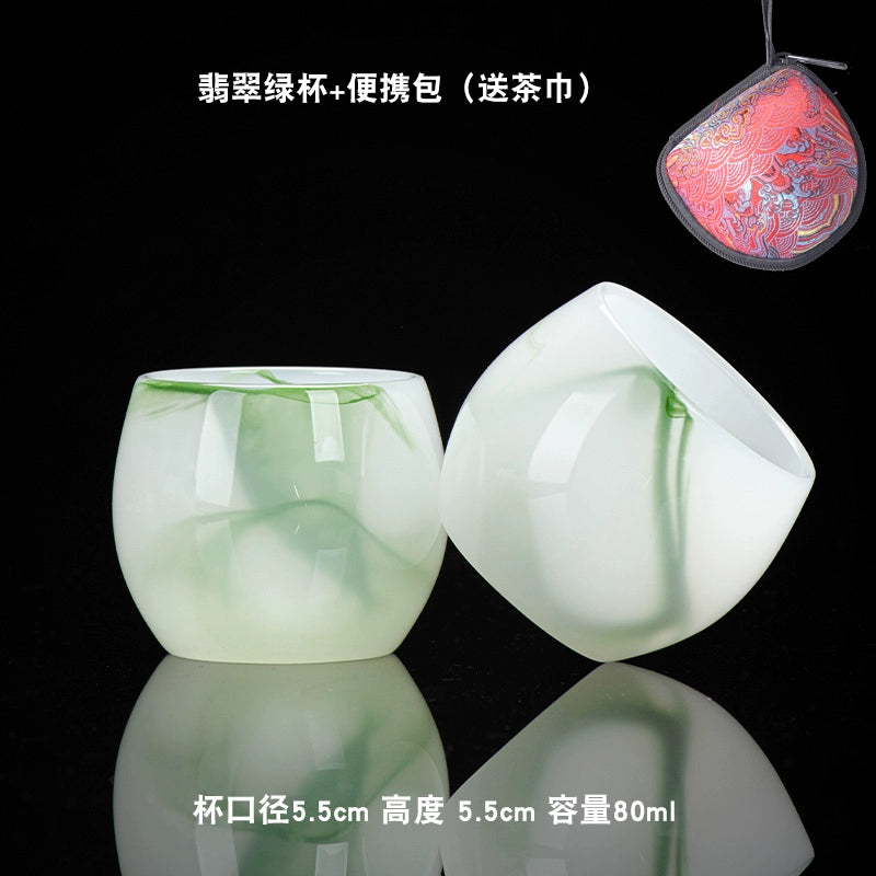 Jade Green Tea Cup