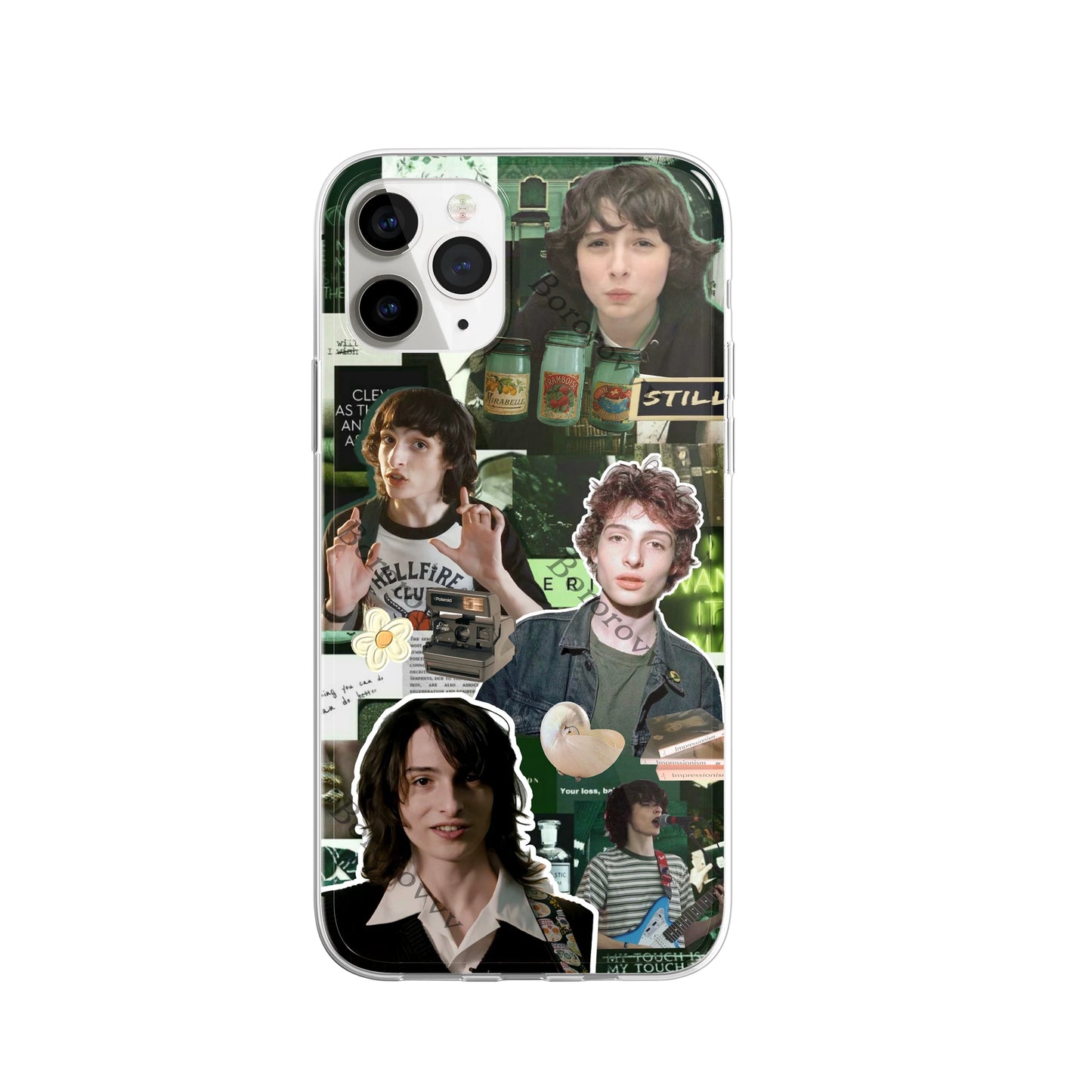FinnWolfhard strange things mike phone case