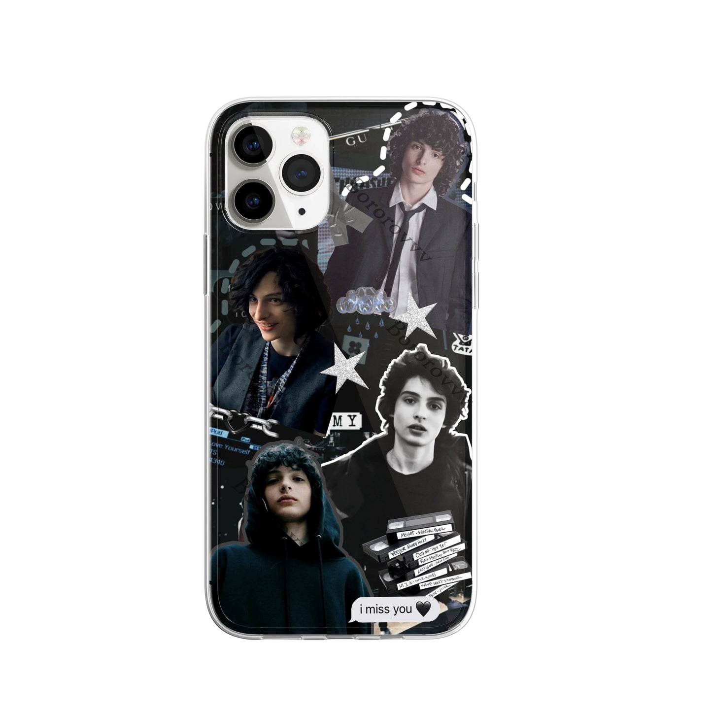 FinnWolfhard strange things mike phone case