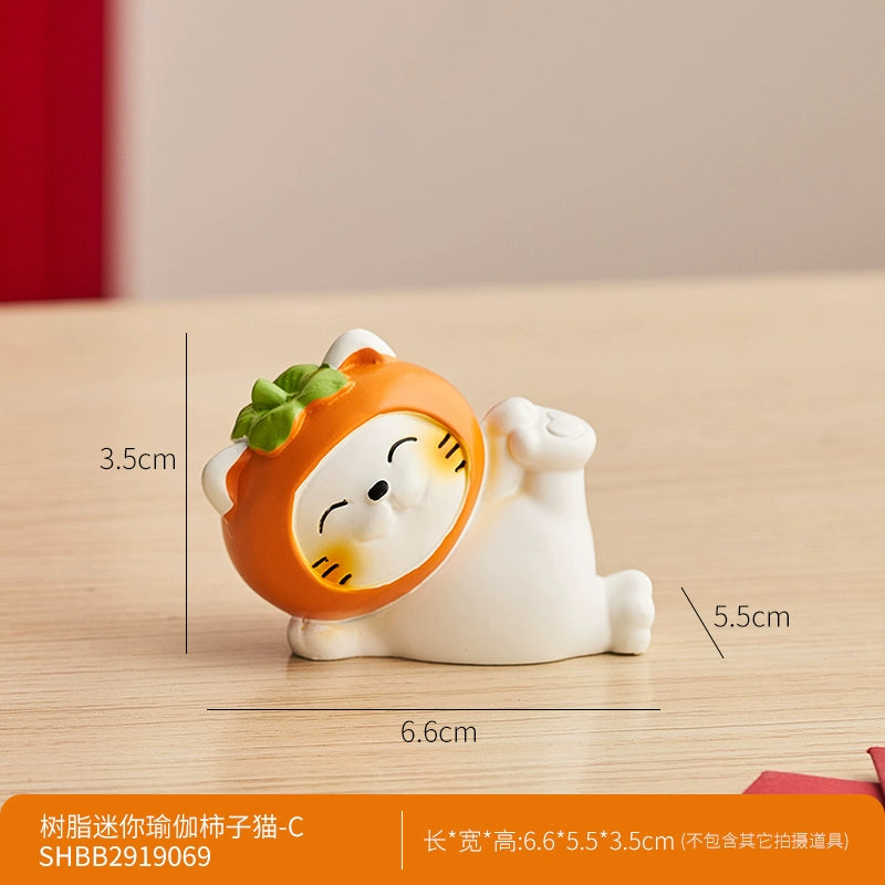 Mini Chinese Cat Ornament