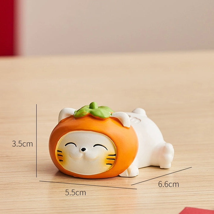 Mini Chinese Cat Ornament