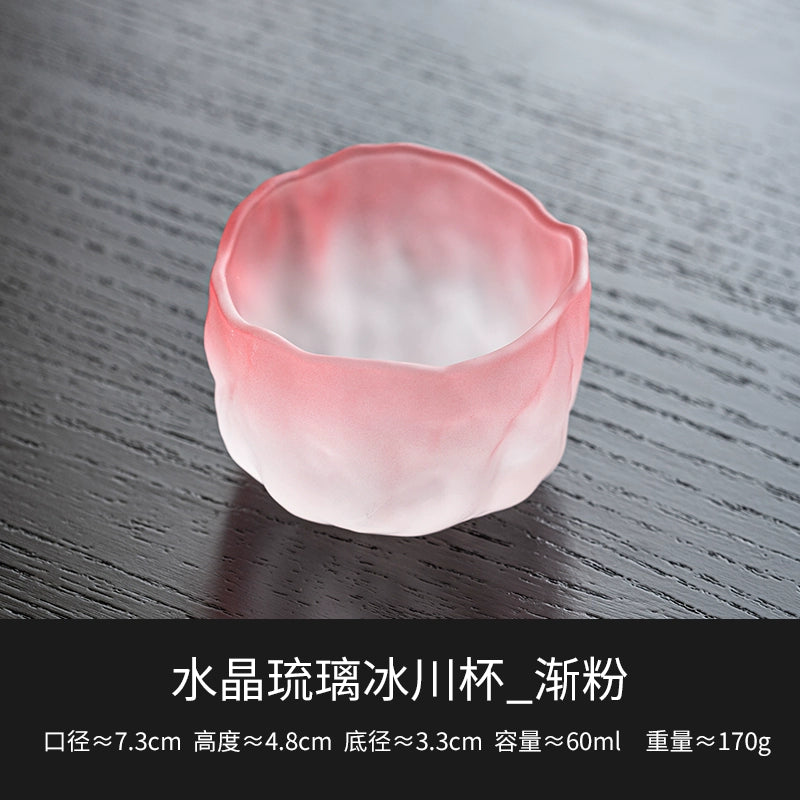 Artistic Crystal Glass Teacup