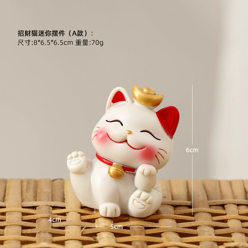 Fortune Cat Car Gadget Office Desktop Decoration