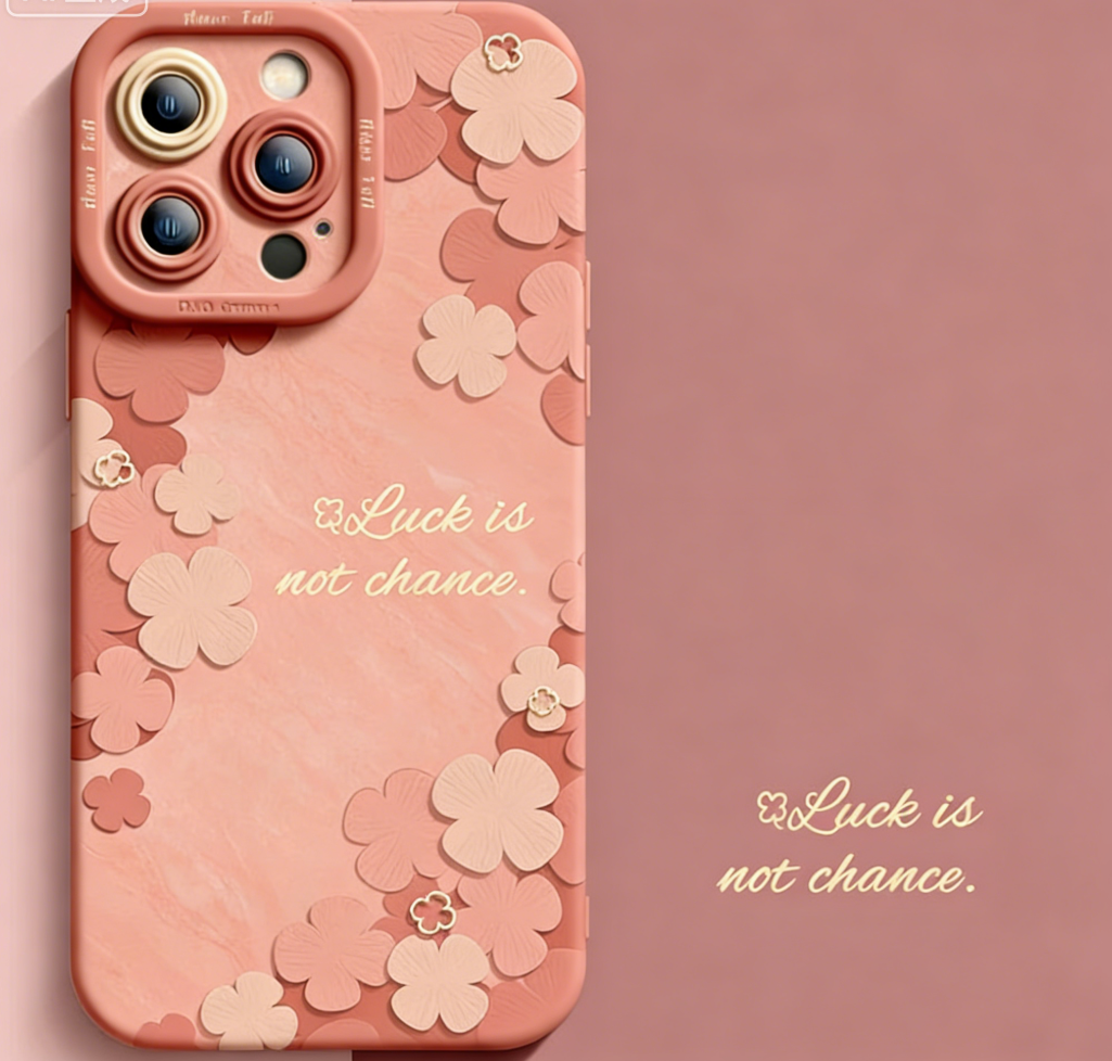 Artistic and Fresh Floral Silicone Soft Phone Case