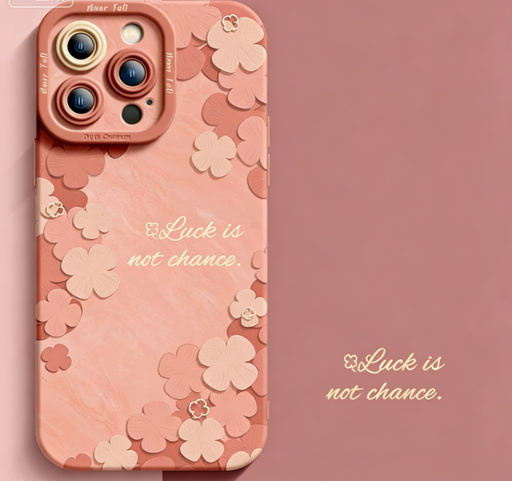 Artistic and Fresh Floral Silicone Soft Phone Case
