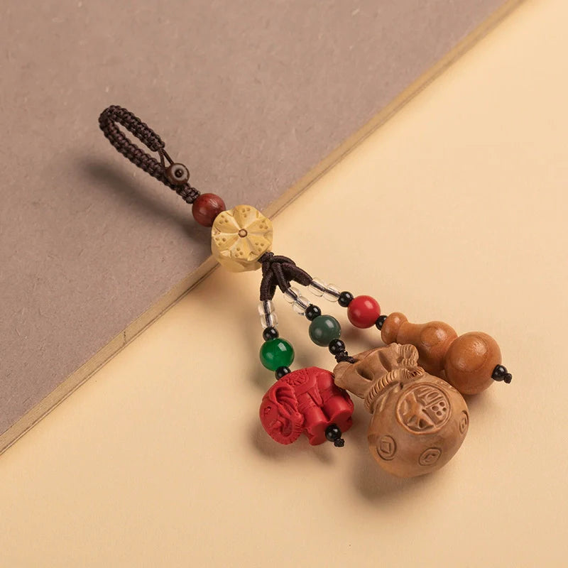 Chinese Lucky Bag Keychain Phone Chain