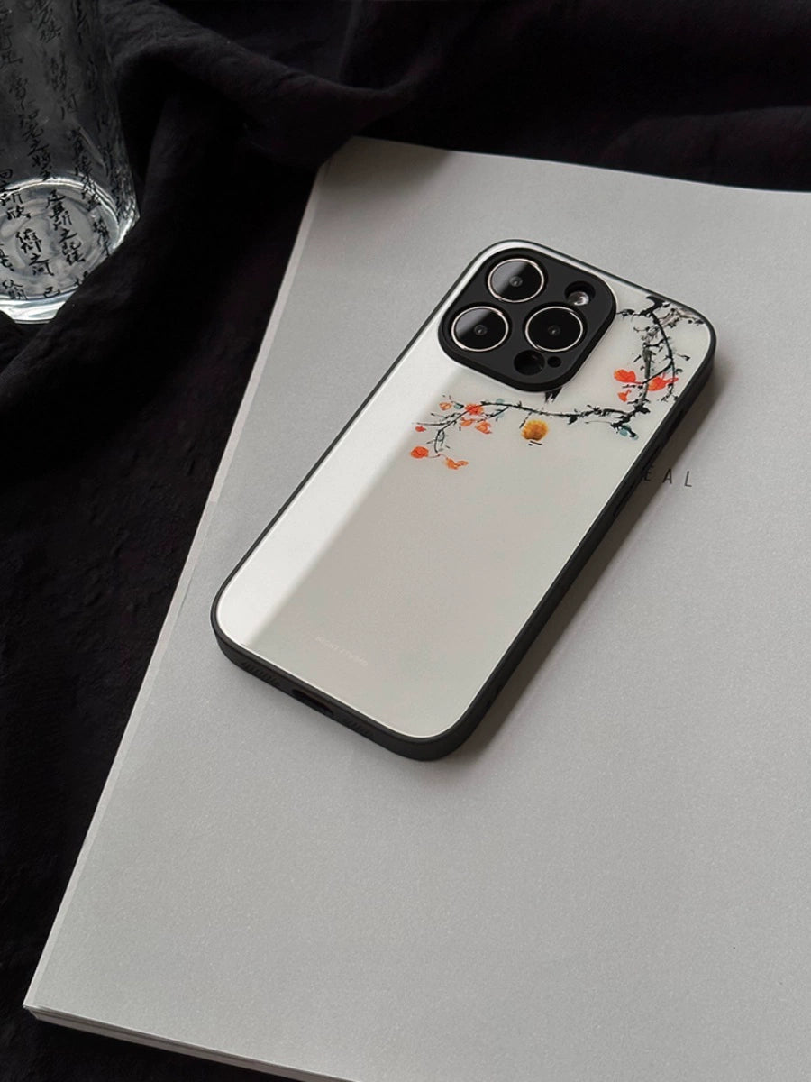 Beautiful Branch Flower White Phone Case