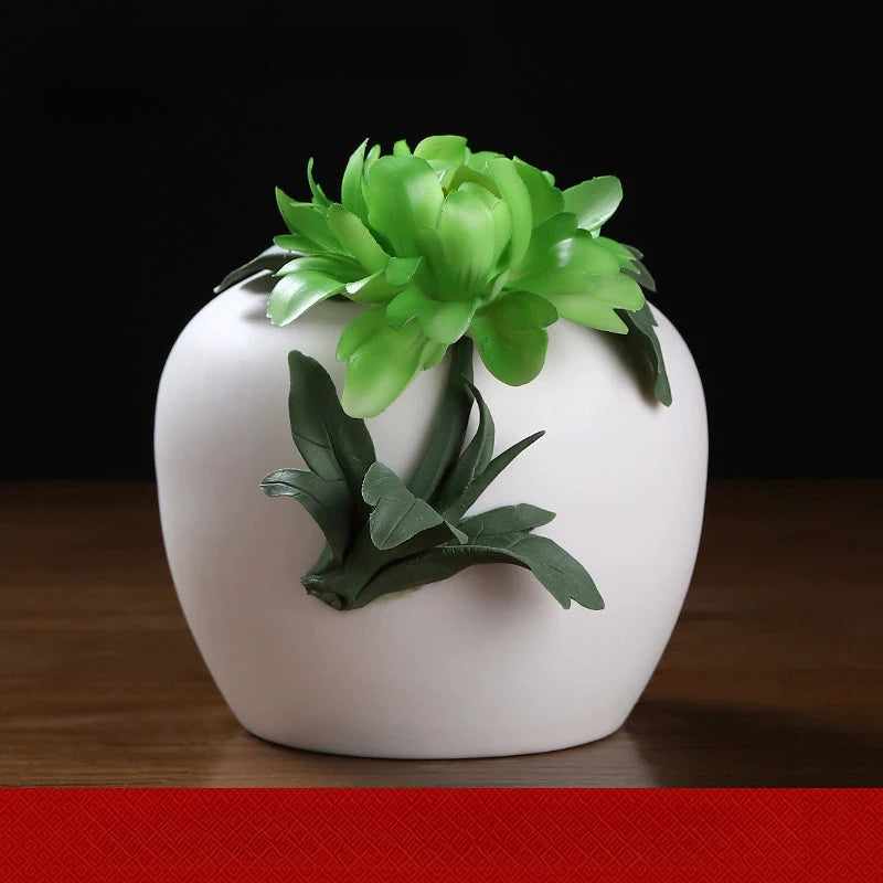 Ceramic Handmade Flower Art Vase