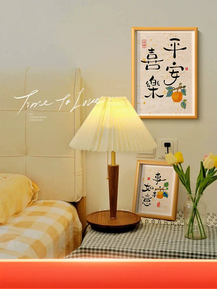 Chinese Blessing Phrases Photo Frame Home Decor