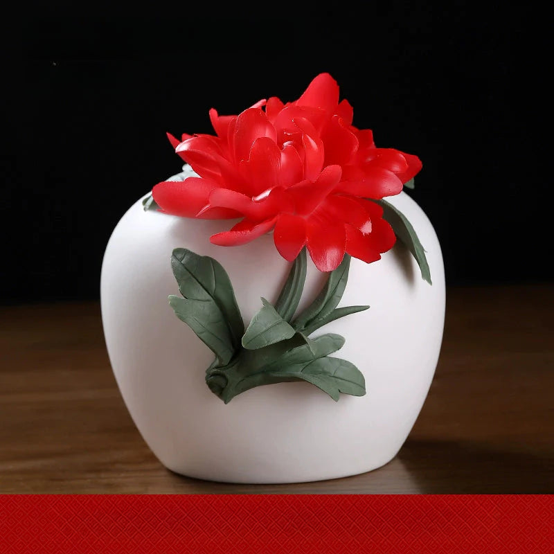 Ceramic Handmade Flower Art Vase