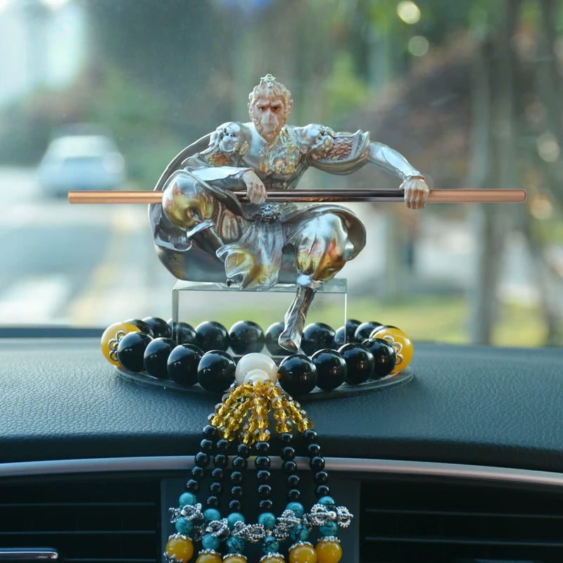 3D Embossed Sun Wukong Dashboard Figurine