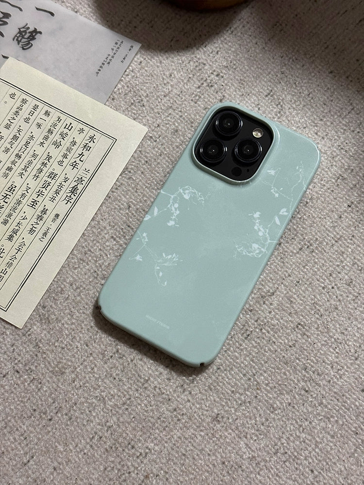 Night Studio Branch Texture Blue Phone Case