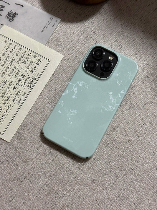 Night Studio Branch Texture Blue Phone Case