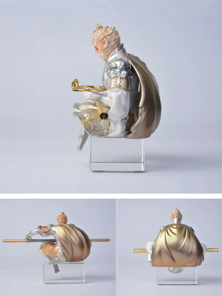 3D Embossed Sun Wukong Dashboard Figurine
