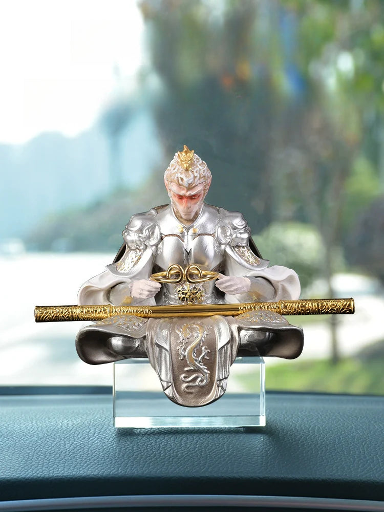 3D Embossed Sun Wukong Dashboard Figurine
