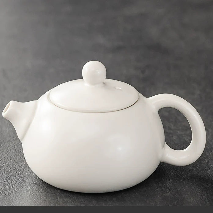 Ru Kiln Teapot Home Retro Ceramic Teapot