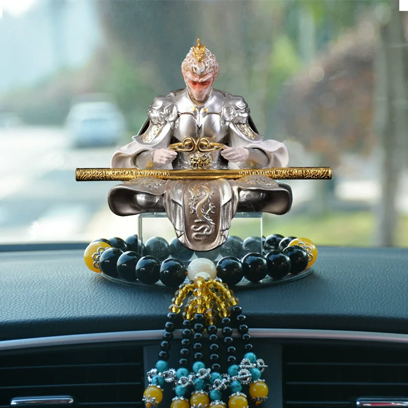3D Embossed Sun Wukong Dashboard Figurine