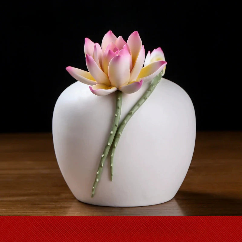 Ceramic Handmade Flower Art Vase